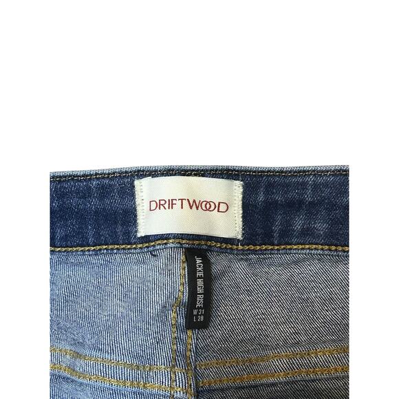 Driftwood Women’s Jackie High Rise Denim Jean in Sunflower Size 31” Waist - Picture 6 of 9